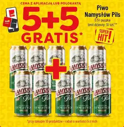 Polomarket Piwo Namysłów Pils oferta