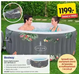 Jula Bestway Basen z hydromasażem 605 l Ø170x66 cm oferta
