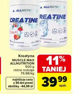 Carrefour ALLNUTRITION Kreatyna Muscle Max oferta