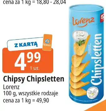 E.Leclerc Chipsy Chipsletten Lorenz oferta
