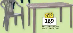 Auchan Stół ogrodowy Cayman oferta