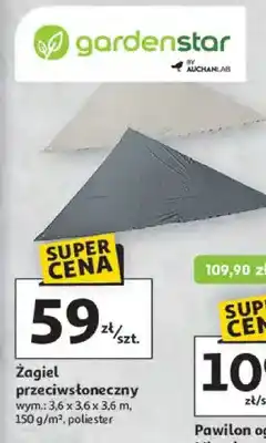 Auchan Żagiel przeciwsłoneczny oferta