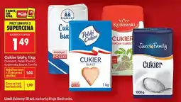 Biedronka Cukier biały, 1 kg: Diamant, Polski Cukier, Cukier Kryształ oferta