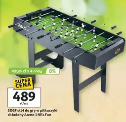 Auchan SDGF stół do gry w piłkarzyki składany Arena 1 oferta