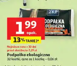 Auchan Podpałka ekologiczna 32 kostki oferta