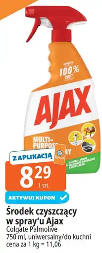 E.Leclerc Środek czyszczący w spray'u Ajax Colgate Palmolive oferta