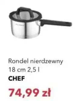 Nela Rondel nierdzewny 18 cm CHEF oferta