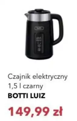 Nela Czajnik elektryczny czarny BOTTI LUIZ oferta