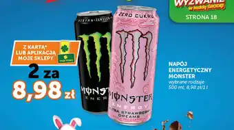 Groszek Napój energetyczny monster oferta