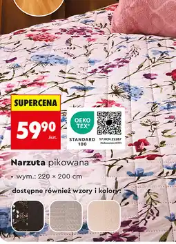 Biedronka SMUKEE Narzuta pikowana oferta