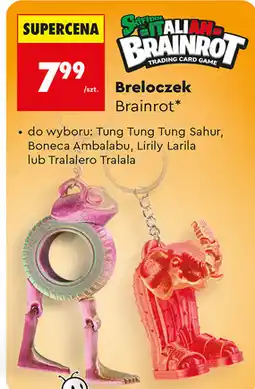 Biedronka Breloczek Brainrot Sqiufol Italian oferta