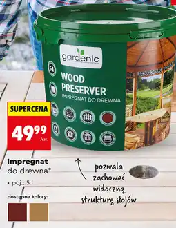 Biedronka Impregnat do drewna gardenic oferta