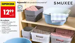 Biedronka Pojemniki do przechowywania SMUKEE oferta
