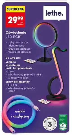 Biedronka Oświetlenie LED RGB oferta