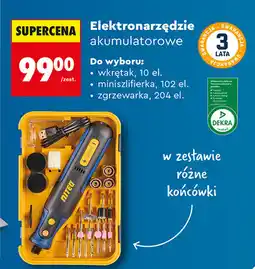 Biedronka Elektronarzędzie akumulatorowe oferta