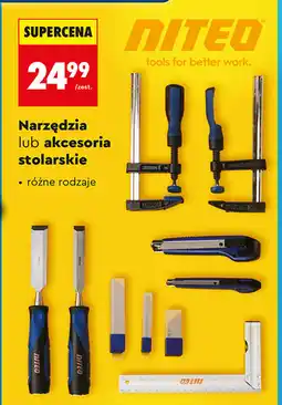 Biedronka Narzędzia lub akcesoria stolarskie NITEO oferta