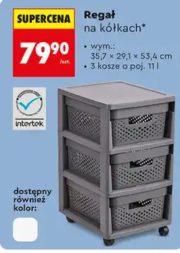 Biedronka Regał na kółkach oferta