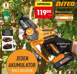 Biedronka NITEO Pilarka akumulatorowa oferta