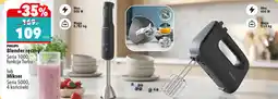Biedronka Blender ręczny Seria 1000, funkcja Turbo lub Mikser Seria 5000, 4 końcówki PHILIPS oferta