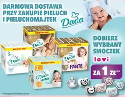 Biedronka Darmowa dostawa przy zakupie pieluch i pieluchomajtek oferta