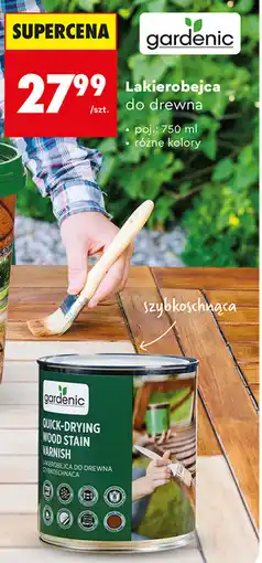 Biedronka Lakierobejca do drewna gardenic oferta