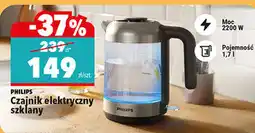 Biedronka Czajnik elektryczny szklany PHILIPS oferta