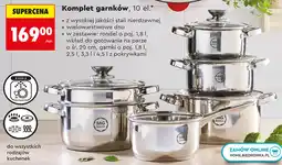 Biedronka Komplet garnków, 10 el. MG Home oferta