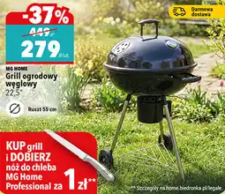 Biedronka Grill ogrodowy węglowy MG HOME oferta