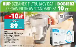 Biedronka Dzbanek filtrujący szklany Crystal oferta