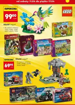 Biedronka Klocki Lego różne zestawy (City, Harry Potter, Marvel) oferta