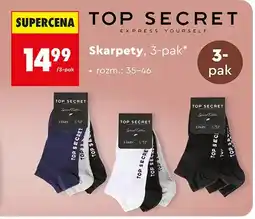 Biedronka Skarpety 3-pak oferta