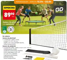 Biedronka Zestaw do pitch ball lub siatkówki oferta