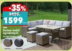 Biedronka Zestaw mebli ogrodowych dostępne kolory: beżowy, brązowy oferta