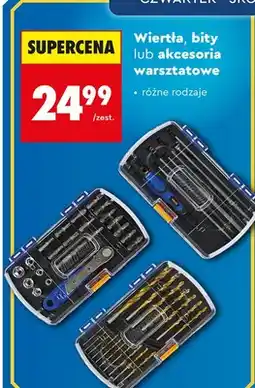 Biedronka Wiertła, bity lub akcesoria warsztatowe oferta