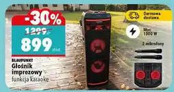 Biedronka Głośnik imprezowy funkcja karaoke oferta