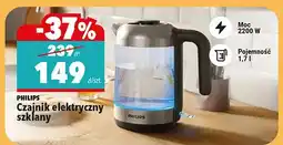 Biedronka Czajnik elektryczny szklany oferta