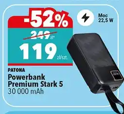 Biedronka Powerbank Premium Stark 5 30 000 mAh oferta