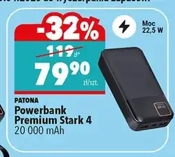 Biedronka Powerbank Premium Stark 4 20 000 mAh oferta