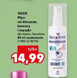Kaufland VACO Płyn na kleszcze, komary i meszki dla dzieci, Sensitive oferta