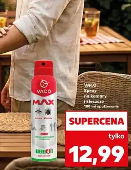 Kaufland VACO Spray na komary i kleszcze 100 ml opakowanie oferta
