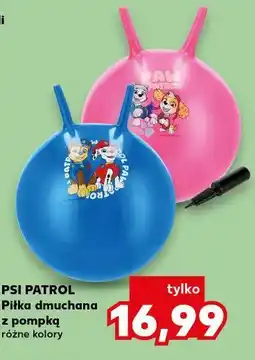 Kaufland PSI PATROL Piłka dmuchana z pompką różne kolory oferta