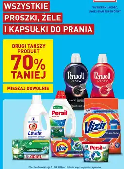 ALDI Wszystkie proszki, żele i kapsułki do prania oferta