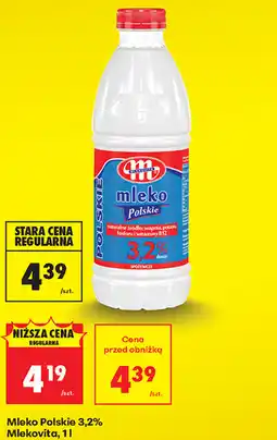 Biedronka Mleko Polskie 3,2% Mlekovita oferta