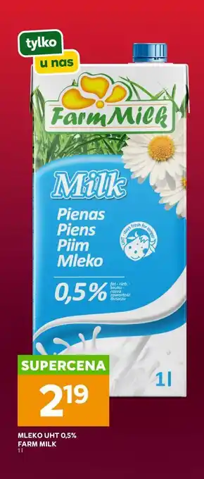 Stokrotka MLEKO UHT 0,5% FARM MILK oferta