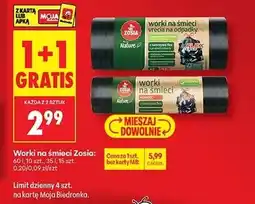 Biedronka Worki na śmieci oferta