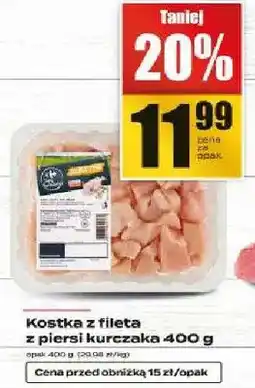 Supeco Kostka z fileta z piersi kurczaka oferta