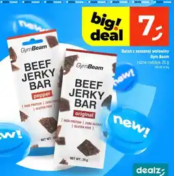 Dealz Baton z suszonej wołowiny Beef Jerky Bar różne rodzaje oferta