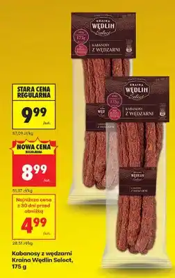 Biedronka Kabanosy z wędzarni oferta