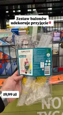 Biedronka Balony zestaw oferta