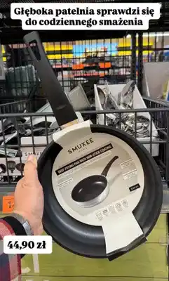 Biedronka Patelnia głęboka z powłoką nieprzywierającą oferta